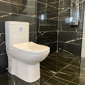 Seramiksan Petite A101101H Kanalsız Duvara Sıfır Klozet + Yavaş Kapak - 1