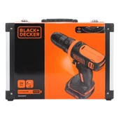 Black&Decker BDCDD12BAFC-QW 10.8V Li-ion Çift Akülü Vidalama ve 100 Parça Delme Vidalama Seti - 2