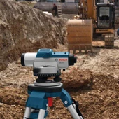 BOSCH Professional GOL 26 D+BT 160 Tripod+GR 500 Mira (100 Metre) Optik Nivelman - 0601068002 - 4