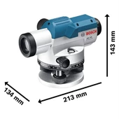 BOSCH Professional GOL 32 D + BT 160 + GR500 Optik Nivelman (Hizalama) (120 MT) - 0601068502 - 2