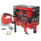 Attlas Trıo Set (Matkap + Dekupaj + 12v Li-on Vidalama - A0602025 - 1