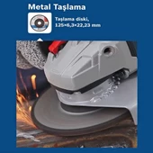 Bosch Professional GWS 18V-10 Taşlama ( 2x5.0Ah L-Boxx 125 mm ) - 06019j4004 - 6