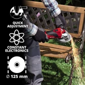 Einhell TE-AG 125 CE  1100W Devir Ayarlı Taşlama - 4430860 - 2