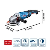 Bosch Professional GWS 30-180 PB Büyük Taşlama Makinesi - 06018G0100 - 2