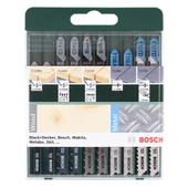 BOSCH Karışık Dekupaj Testere Seti 10 lu  - 2609256746 - 1