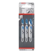 BOSCH Inox (Paslanmaz Çelik) T 118 Efs Dekupaj Testeresi Bıçağı - 3'Lü Paket - 2608636499 - 1