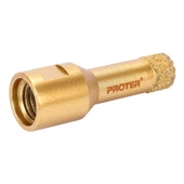 Proter Gold M14 14Mm Elmas Granit Mermer Delme Panç 93Pc786 - 1