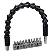 Bosch 10 Parça Vidalama Uzatma Adaptörü 30cm - 2608522377 - 1