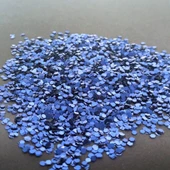 GLİTTER ALTIGEN EPOKSİ SÜSLEME PULU NAİL ART MAKYAJ SİM LACİVERT 100 GR - 2