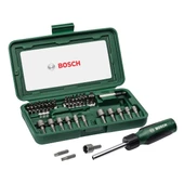 Bosch 46 Parça Cırcır Tornavidalı Vidalama ve Lokma Uçlu Aksesuar Seti - 2607019504 - 1