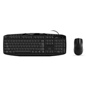 Everest UN-796 Siyah Usb Q Multimedia Klavye + Mouse Set 11376 - 1