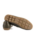 Alabanda Koyu Yeşil Hakiki Deri Erkek Loafer Ayakkabı thumbnail 3