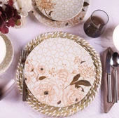 Aryıldız Tulu Porselen Yemek Takımı 24 Parça Organik Db1155 - 5