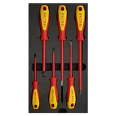 İzeltaş 1000V İzoleli Elektrikçi Tornavida Seti (6Parça)-4140009106 - 2