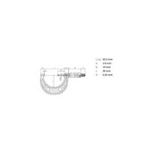 Mitutoyo Dış Cap Mikrometresi 25-50 mm 103-138 110103138 - 2