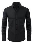 Erkek Silim Fitt Uzun Kol Gömlek Micro BGL-ST02985 thumbnail 1