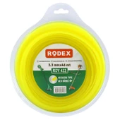 Rodex RDY433 Misina Motorlu Tırpan Altıgen Misina 3.3 mm 46 Metre Çim Ot Biçme Teli - 3