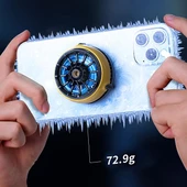 Polham Magsafe İphone 12,13,14 İçin Cold Clam Soğutma Teknolojili Oyuncular için Telefon Soğutma Fanı - 3
