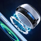 Polham 15W Magsafe Kablosuz Şarjlı İphone 12,13,14 İçin Telefon Soğutucu ve Kablosuz Şarj, SüperCool - 4