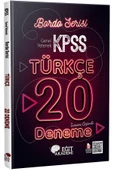 KPSS Türkçe Tamamı Çözümlü 20 Bordo Deneme Sınavı Eğit Akademi - 1