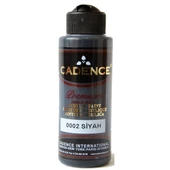 Cadence Premium Akrilik Boya 120 ml. 0002 Siyah - 1