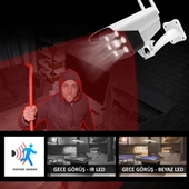 Concord MPIA UME Wifi FullHD Gece Görüşlü iP Güvenlik Kamerası Türkçe Uygulama - 6