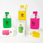Biggdesign Moods Up Loved Neopren Kılıflı Cam Matara 600 Ml - 8