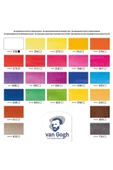 Van Gogh : Tablet Sulu Boya Seti : 24 Renk (botanic Renkler) (plastik Kutu) - 3