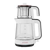 Arçelik CM 6964 Resital Beyaz 1900 W Cam Demlikli Çay Makinesi - 1