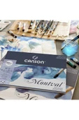 Canson Montval Aquarelle Cold Pressed 300gr Spiralli Sulu Boya Blok 12 Sayfa A4(21x29.7cm) - 2