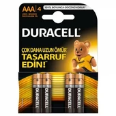 Duracell Orijinal  AAA LR03/MN2400 İnce Kalem Pil 4lü - 1