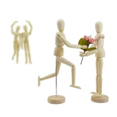 Art Tone Art Tone Ahşap Model Manken Yükseklik 40 cm - 2