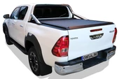 Toyota Hilux Omback Sürgülü Bagaj Kapama Orijinal Rollbar için Siyah 2015-2020 Arası - 2