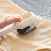 BUFFER® Çok Amaçlı Deterjan Hazneli Pratik Ayakkabı, Bot Temizleme Yıkama Fırçası - 3