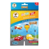 Lino Boya & Sil Aktivite Boyama Kitabı ARAÇLAR - 1
