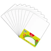 BuBu 50x70 cm Eva Beyaz 10lu Paket - 1