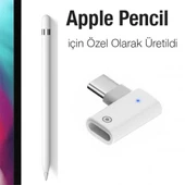 Polham L Tipi Apple Pencil Kalem Şarj Adaptörü, Type C To Lightning Çevirici Dönüştürücü, Gösterge Işıklı - 2