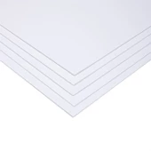 2 mm 70x100 cm Fotoblok (Straforlu Maket Kartonu) Beyaz 5 Adet - 1