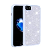Apple iPhone SE 2022 Kılıf Parlak Taşlı Tasarım Zore Ston Kılıf thumbnail 5