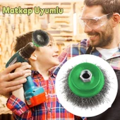 Saçaklı Çanak Fırça Paslanmaz 65 mm M14 thumbnail 4