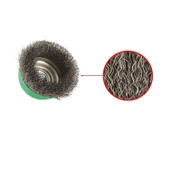 Saçaklı Çanak Fırça Paslanmaz 65 mm M14 thumbnail 6