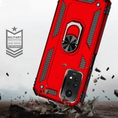 Xiaomi Redmi Note 12 Pro 4G Kılıf Zore Vega Yüzüklü Standlı Zırh Kılıf - 9