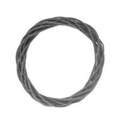 25cm Kapı Süsü Çelengi Doğal Ahşap - 7