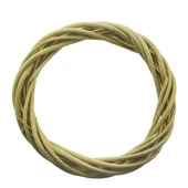 25cm Kapı Süsü Çelengi Doğal Ahşap - 3