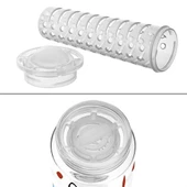 BUFFER® Tutma Saplı Kilitli Kendiliğinden Süzgeçli Kolay Taşınabilir Detoks Sporcu Diyet Matarası - 7