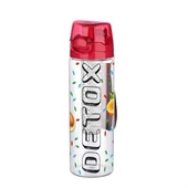 BUFFER® Tutma Saplı Kilitli Kendiliğinden Süzgeçli Kolay Taşınabilir Detoks Sporcu Diyet Matarası - 3