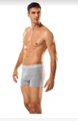 TUTKU 0114 ERKEK LİKRALI BOXER ŞORT 3 ADET - 2