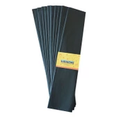 Lino Lüx Krapon Kağıdı (50x200 cm) 10lu Paket SİYAH - 1