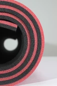 Pembe-Siyah Extra Rahat Plates Yoga Matı 180x60cm 15mm - 6