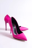 Lapita Fuşya İnce Yüksek Topuklu Stiletto Ayakkabı thumbnail 4